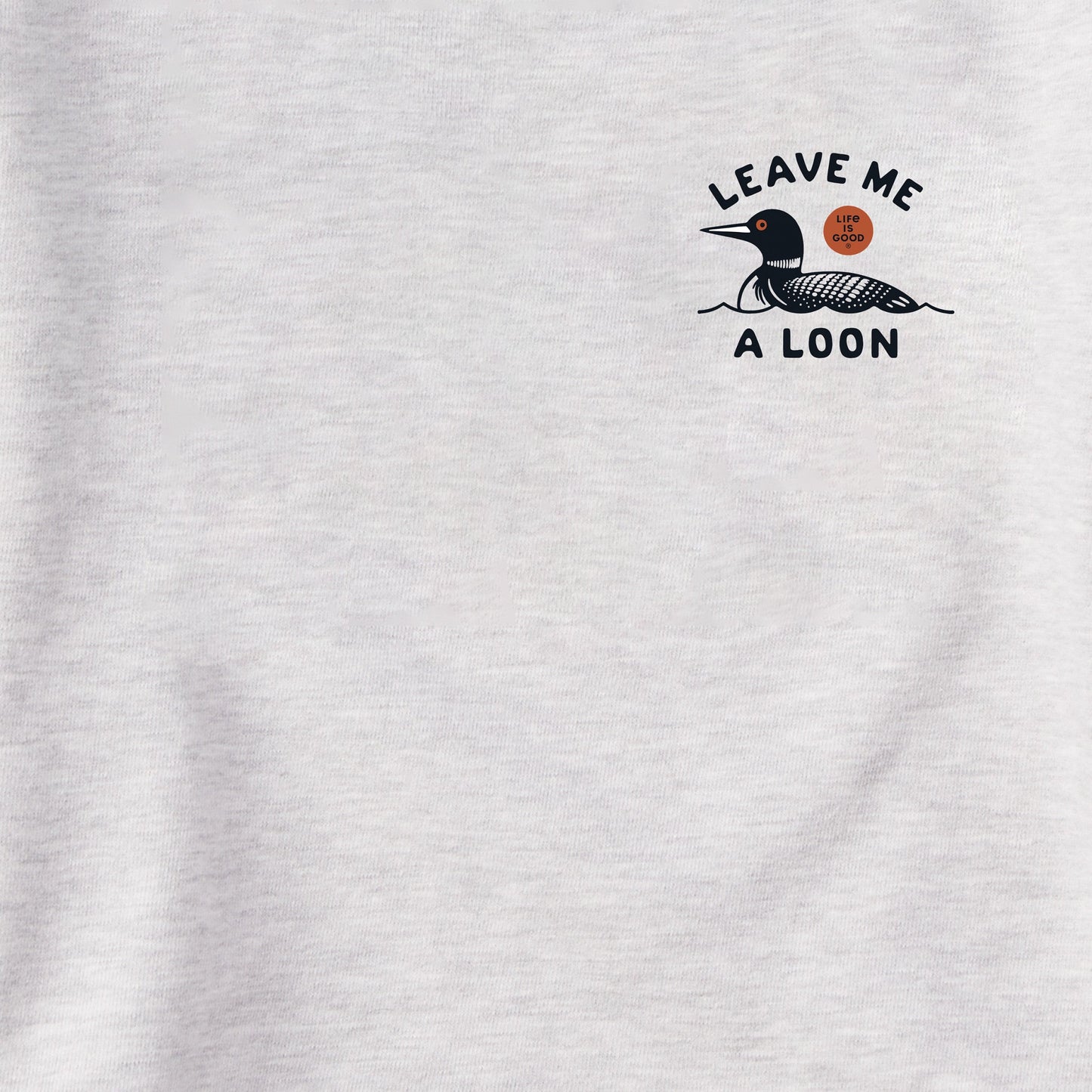 Men's Leave Me a Loon Simply True Fleece Crew