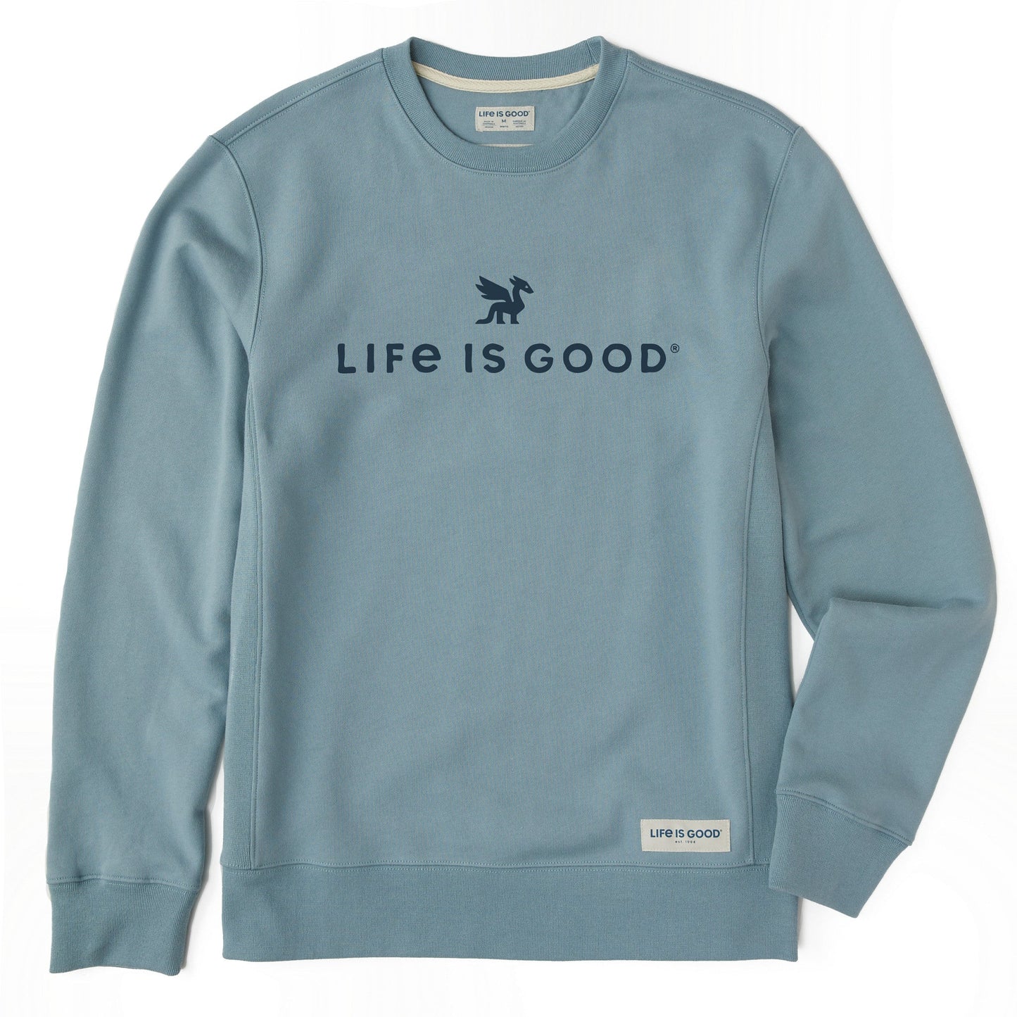 Men's LIG Dragon Logo Simply True Fleece Crew