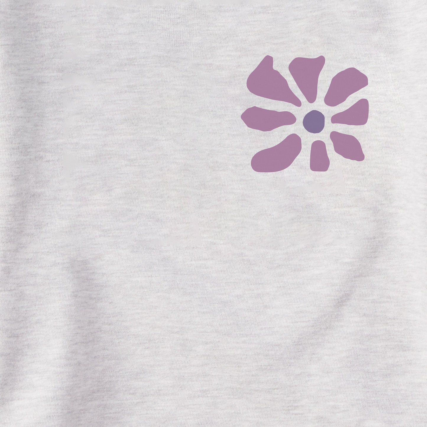 Women's Cats in Flower Field Simply True Fleece Hoodie