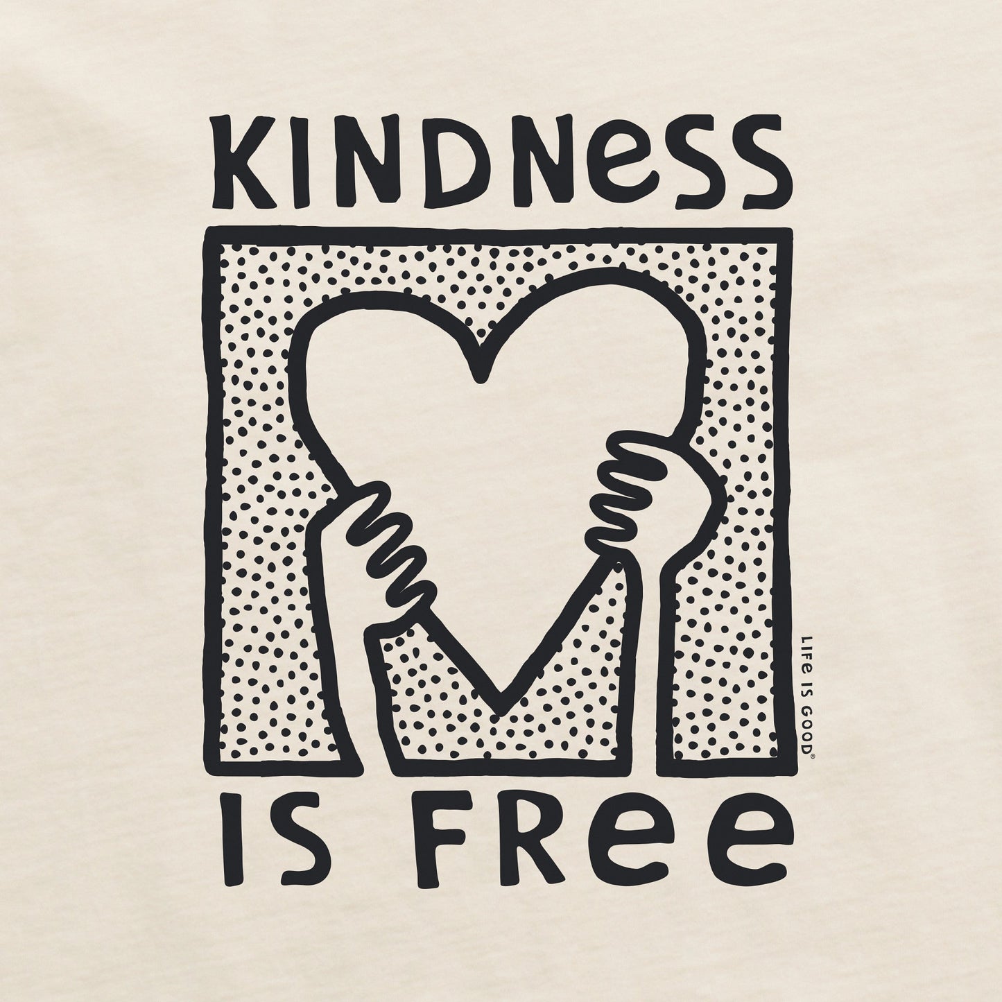 Women's Kindness is Free Heart Simply True Fleece Crew