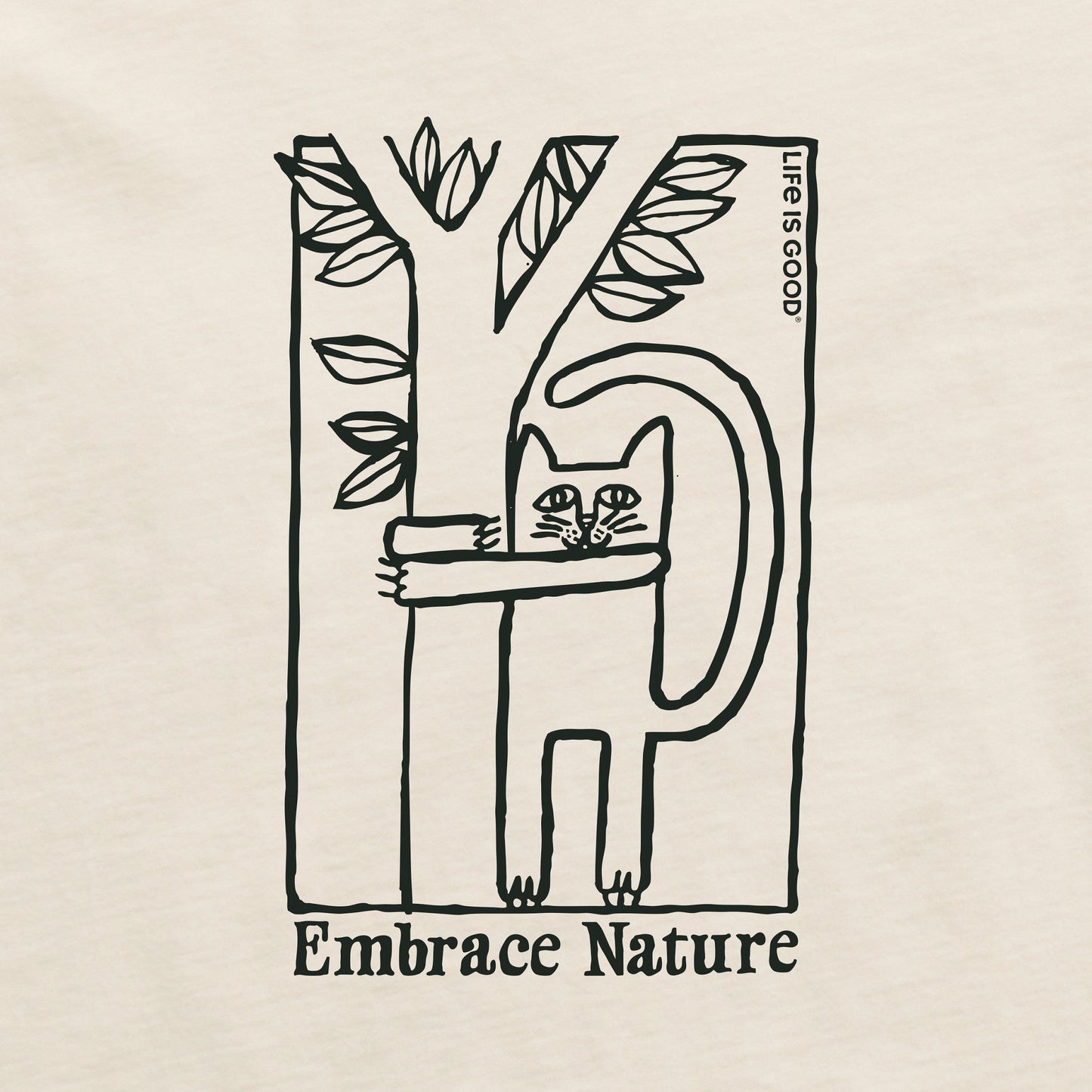 Women's Embrace Nature Cat Simply True Fleece Crew