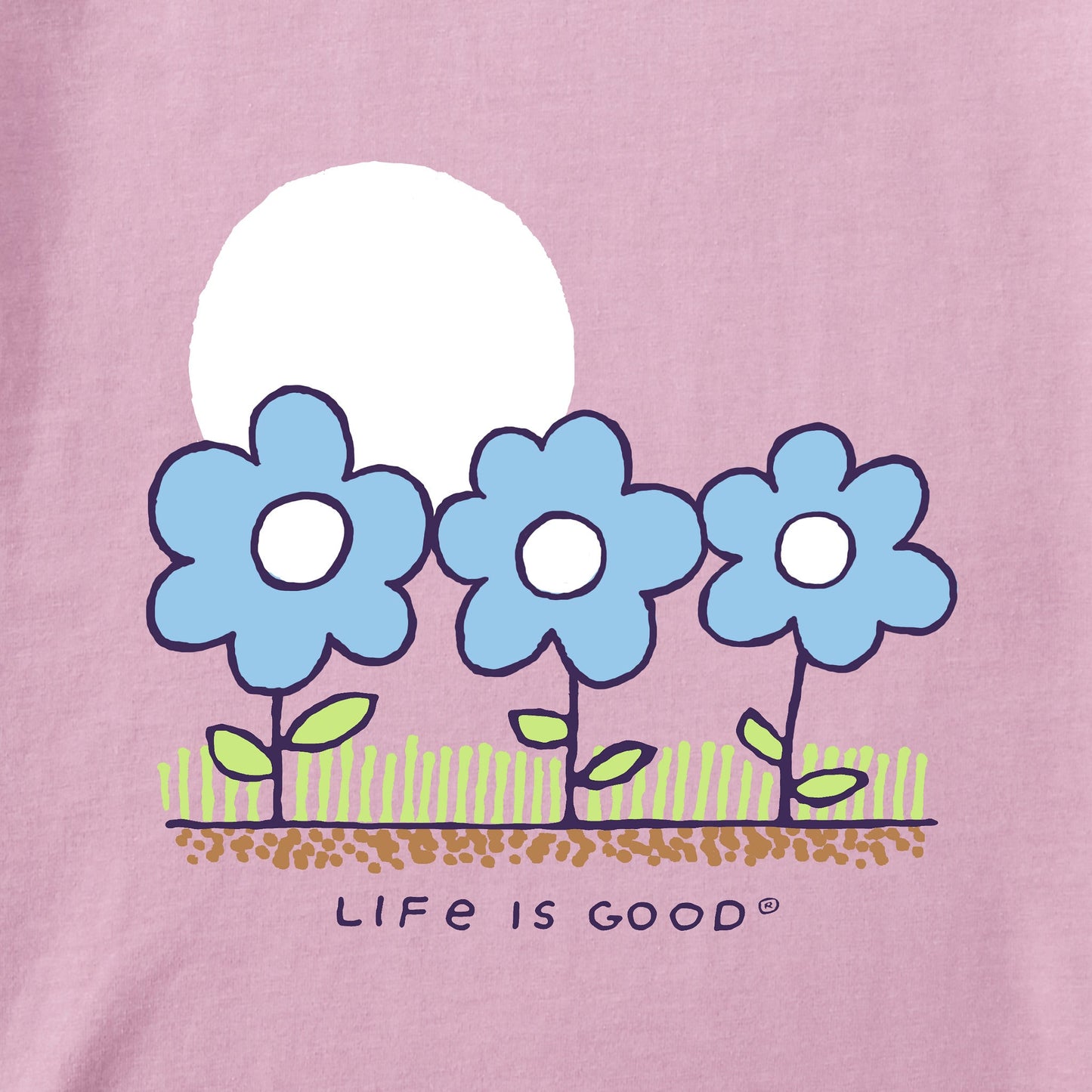 Women's 3 Flowers Simply True Fleece Crew