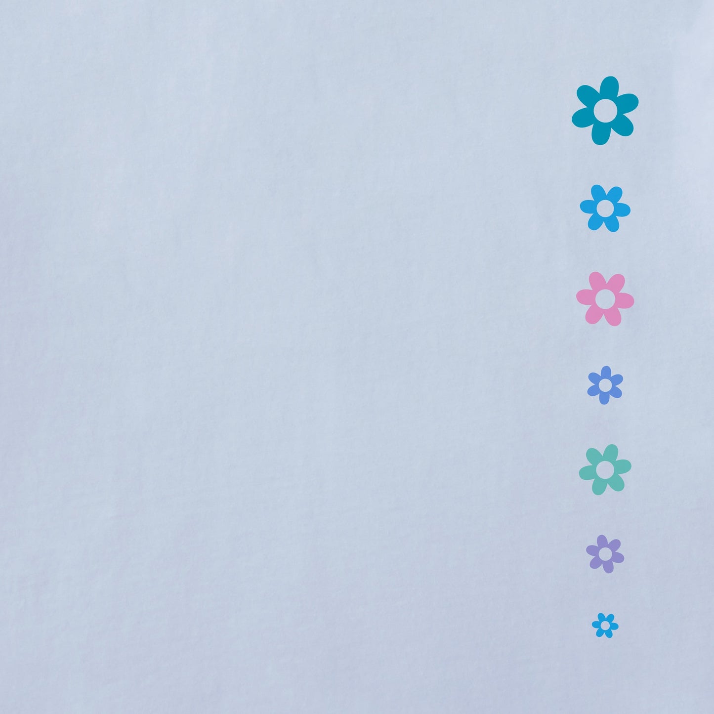 Women's Daisy Circle Psychedelic Long Sleeve Crusher Tee