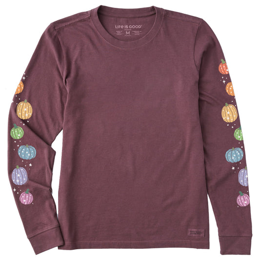 Women's Pumpkins Long Sleeve Crusher Tee