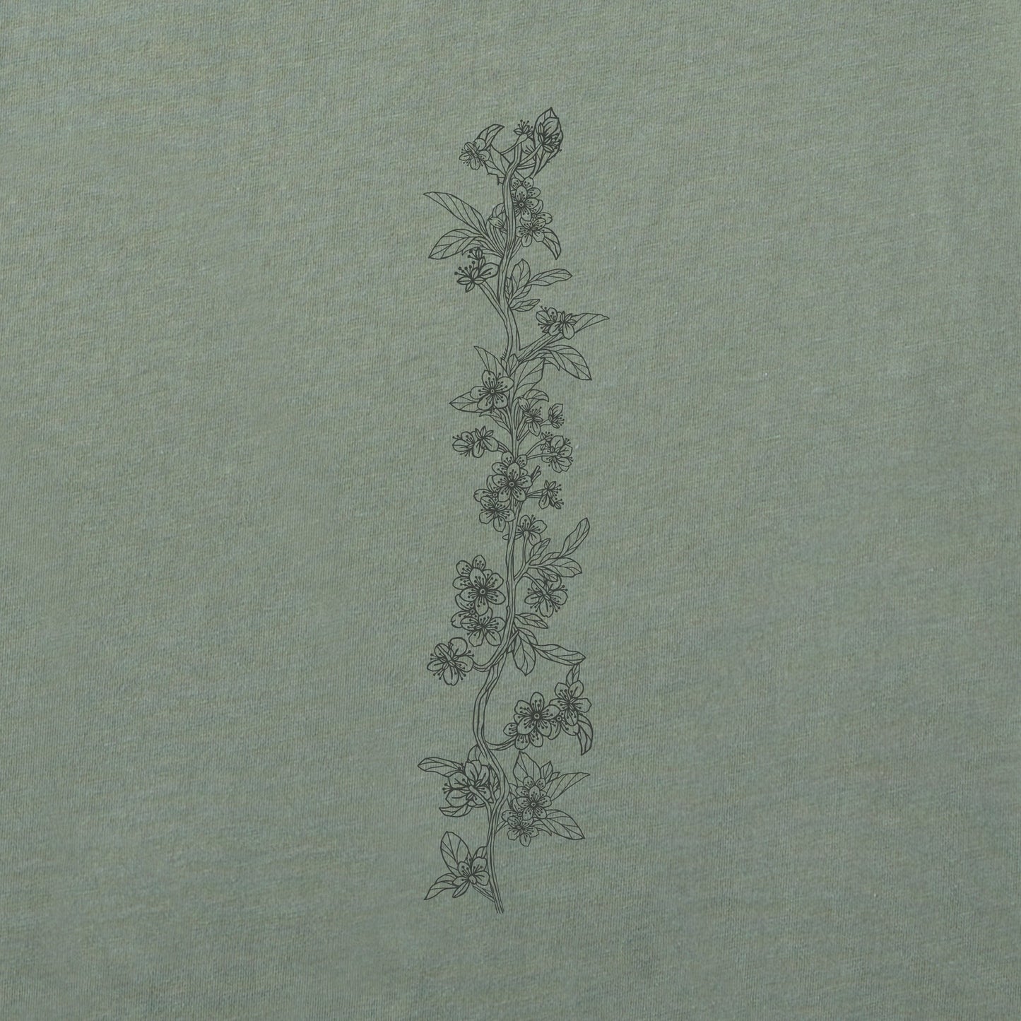 Women's Blossom Branches Long Sleeve Crusher Tee