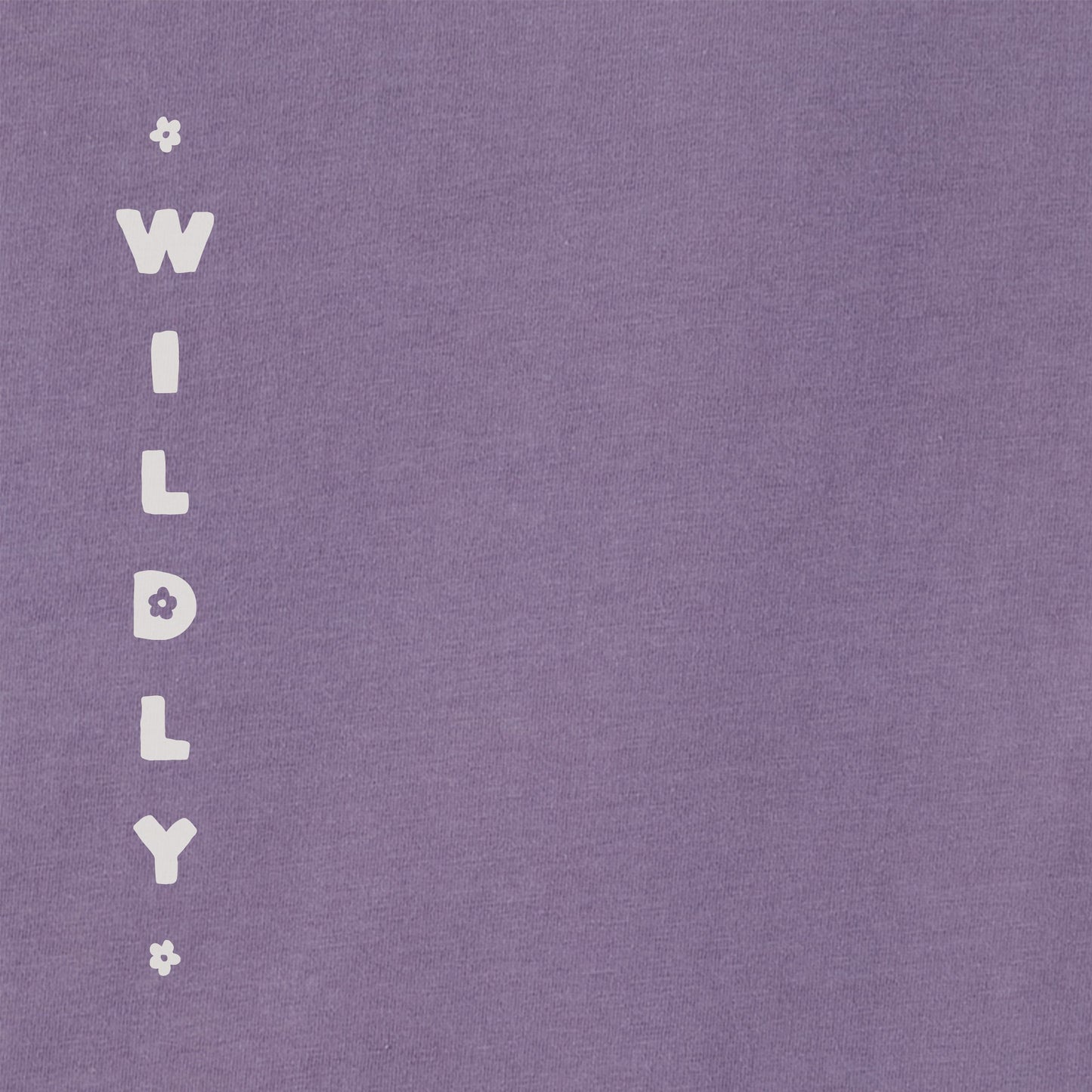 Women's Wildly Grateful Wildflowers Long Sleeve Crusher Boxy Tee
