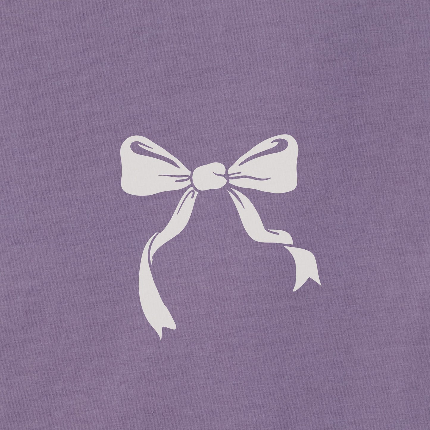 Women's Bows Long Sleeve Crusher Boxy Tee