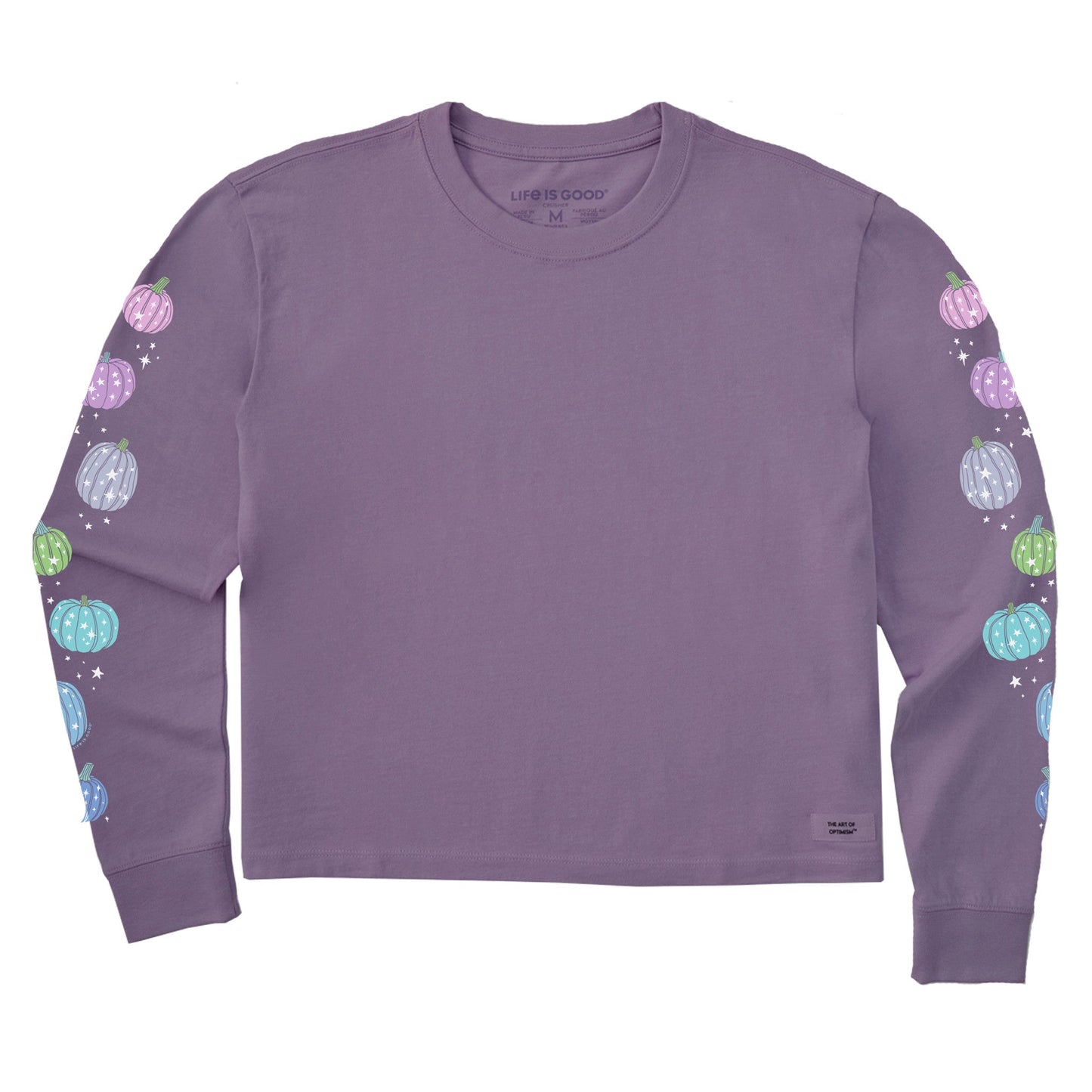 Women's Pumpkins Long Sleeve Crusher Boxy Tee