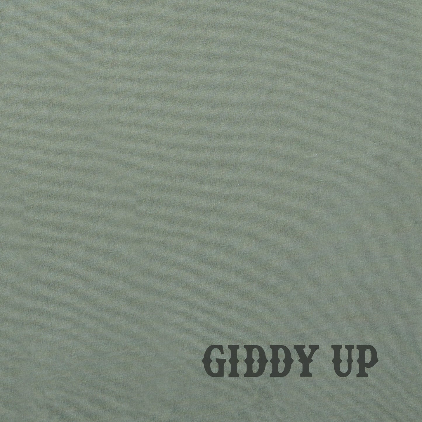 Women's Giddy Up! Long Sleeve Crusher Boxy Tee