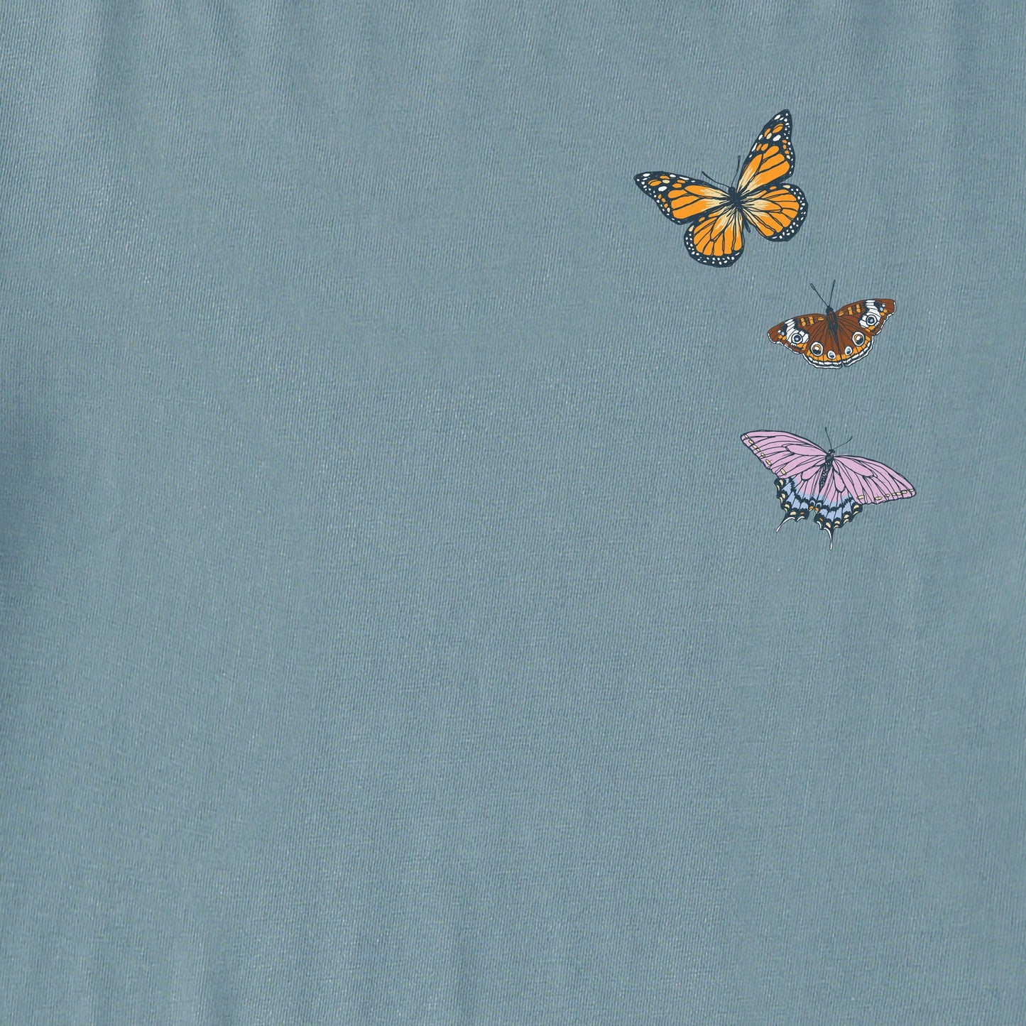 Women's Butterfly Landing Long Sleeve Crusher Boxy Tee