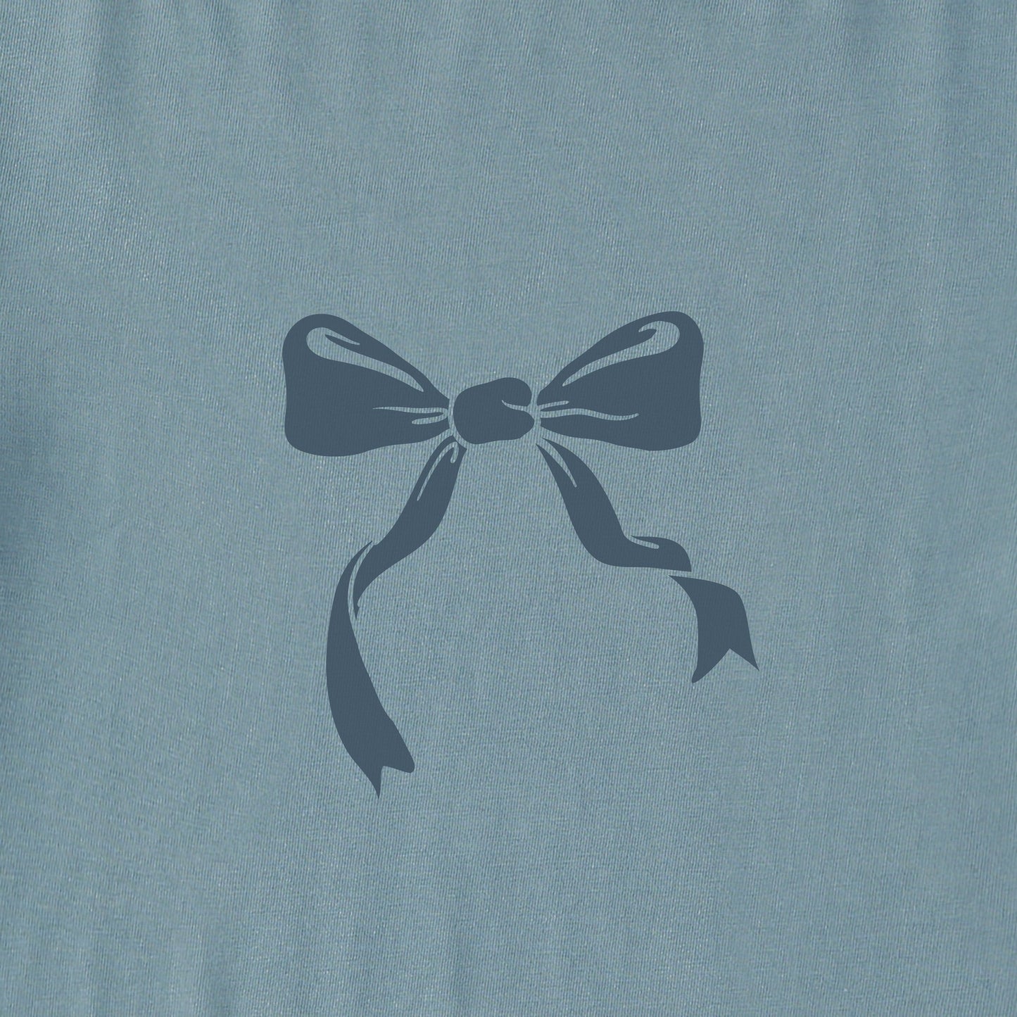 Women's Bows Long Sleeve Crusher Boxy Tee