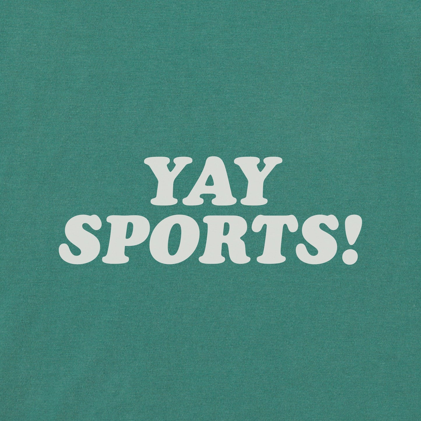 Women's Yay Sports! Long Sleeve Crusher Boxy Tee