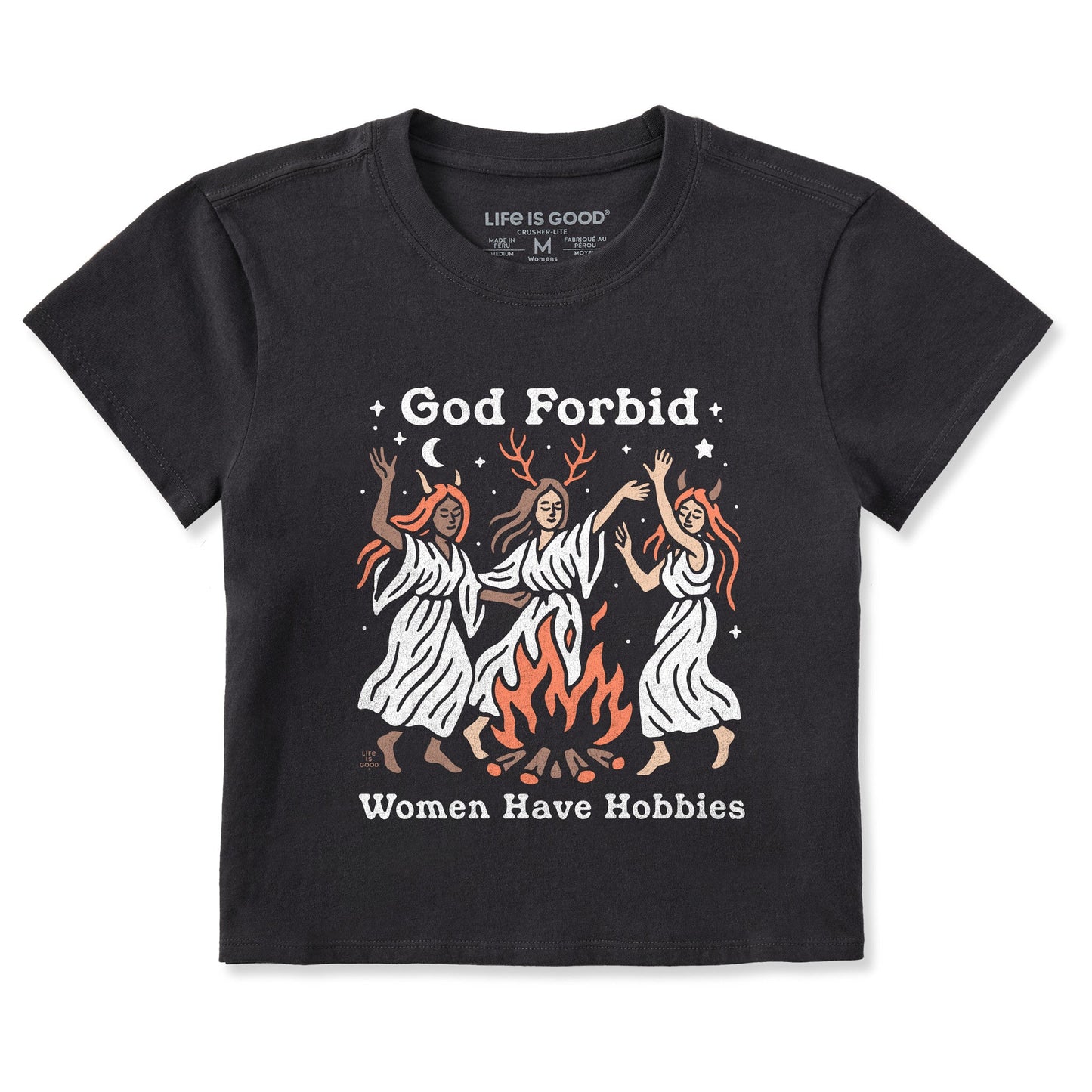 Women's Bonfire Hobbies Crusher-LITE Shrunken Tee