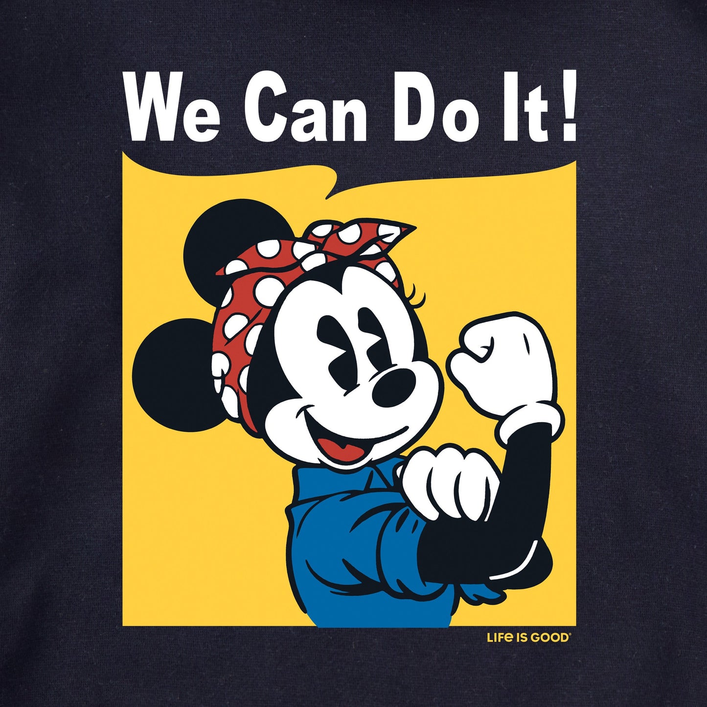 Kids We Can Do It Mouse Every Wear Hoodie Sweatshirt