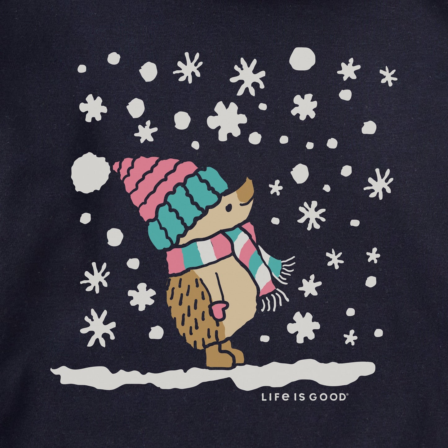 Kids Cozy Hedgehog Every Wear Hoodie Sweatshirt