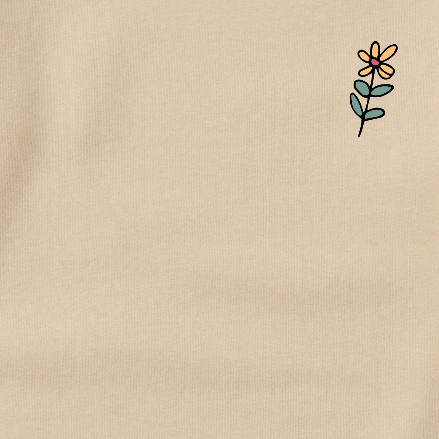 Adult Unisex Life is Good Butterfly Garden Every Wear Crew Sweatshirt