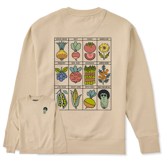 Adult Unisex Grow Your Own Way Every Wear Crew Sweatshirt