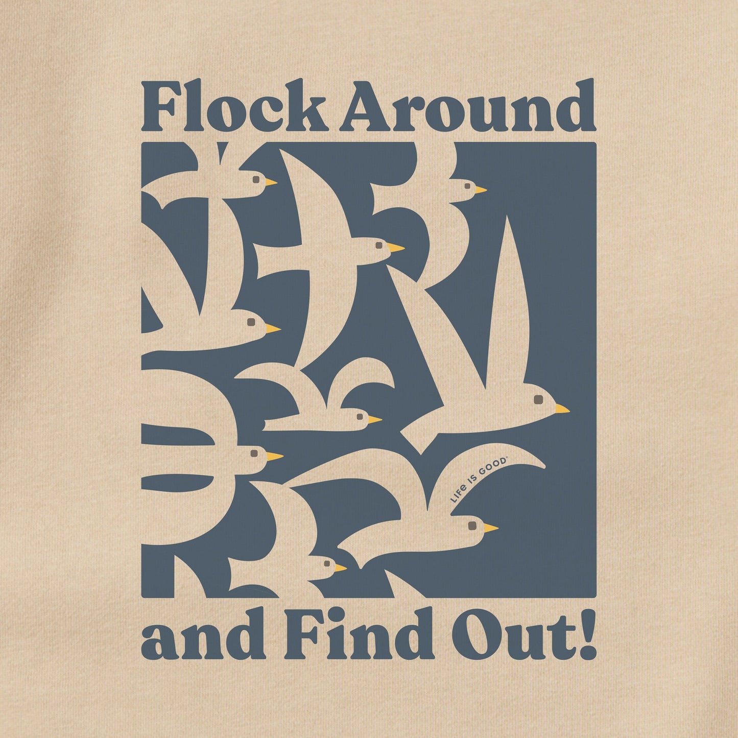 Adult Unisex Flock Around and Find Out Every Wear Crew Sweatshirt