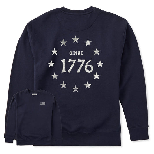 Adult Unisex Since 1776 Every Wear Crew Sweatshirt