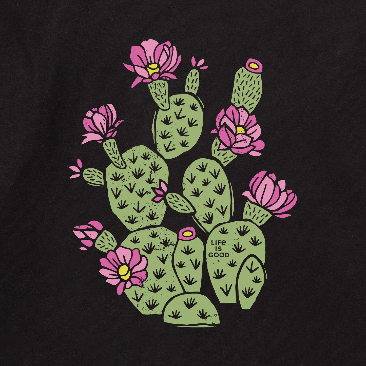 Adult Unisex Cactus Flowers Every Wear Hoodie Sweatshirt