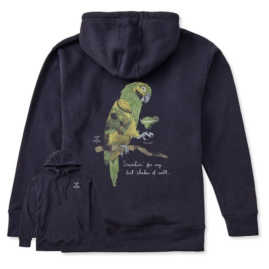 Adult Unisex Margarita Parrot Every Wear Hoodie Sweatshirt