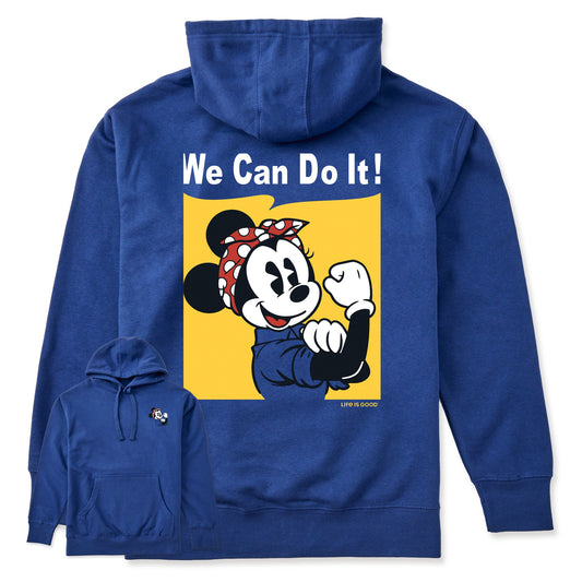 Adult Unisex We Can Do It Mouse Every Wear Hoodie Sweatshirt