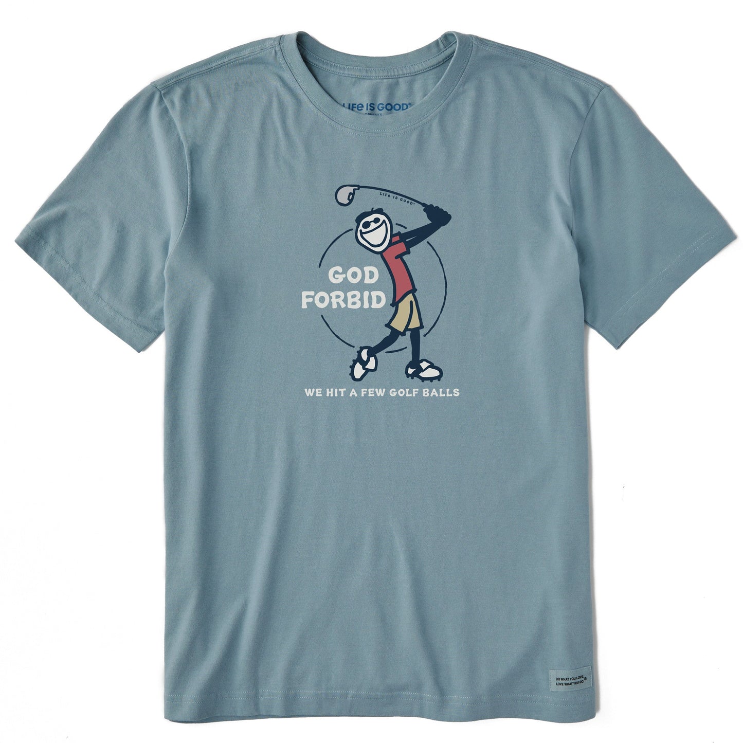 Men's God Forbid Golf Short Sleeve Crusher Tee