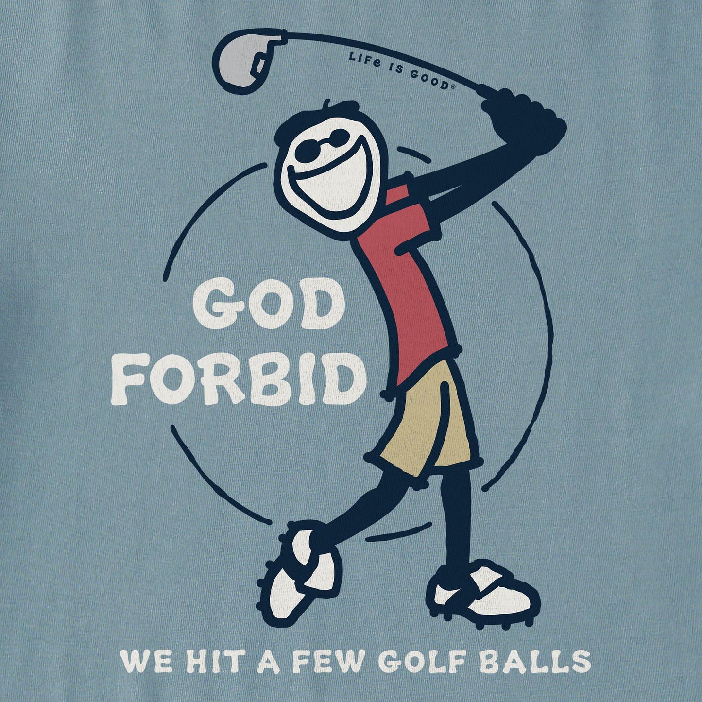 Men's God Forbid Golf Short Sleeve Crusher Tee