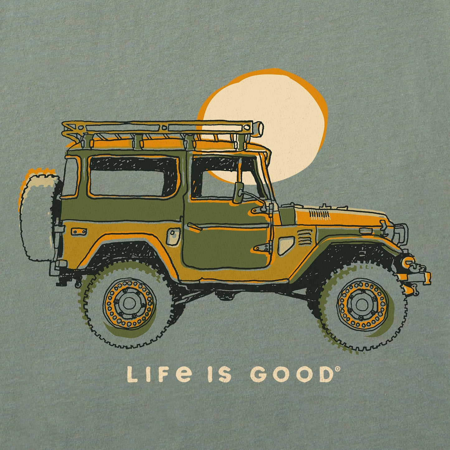 Men's Off Road Vehicle Short Sleeve Crusher Tee