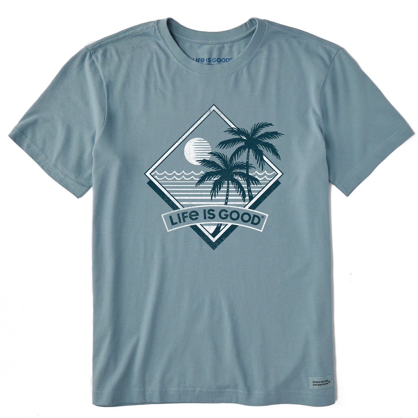 Men's Palm Diamond Short Sleeve Crusher Tee