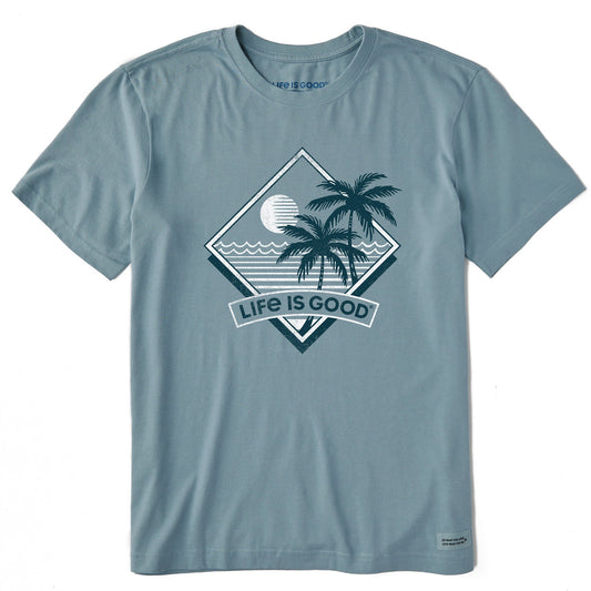 Men's Palm Diamond Short Sleeve Crusher Tee