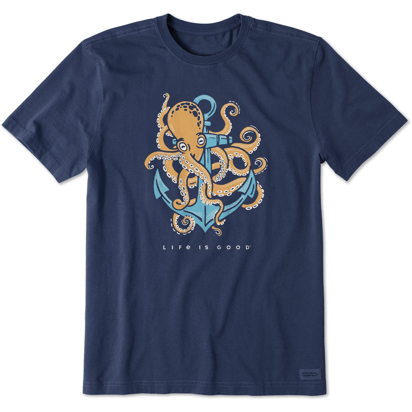 Men's Octopus Anchor Short Sleeve Crusher Tee