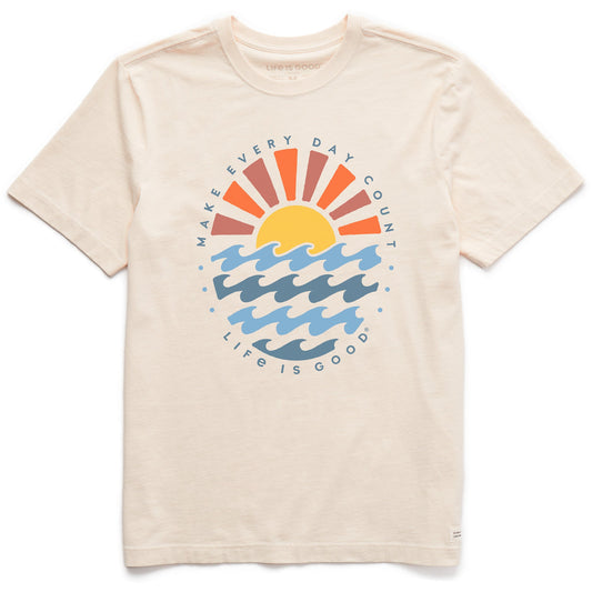 Men's Make Every Sunset Count Short Sleeve Crusher Tee