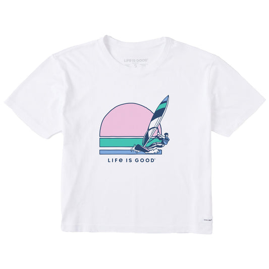 Women's Windsurfer Short Sleeve Crusher Boxy Tee