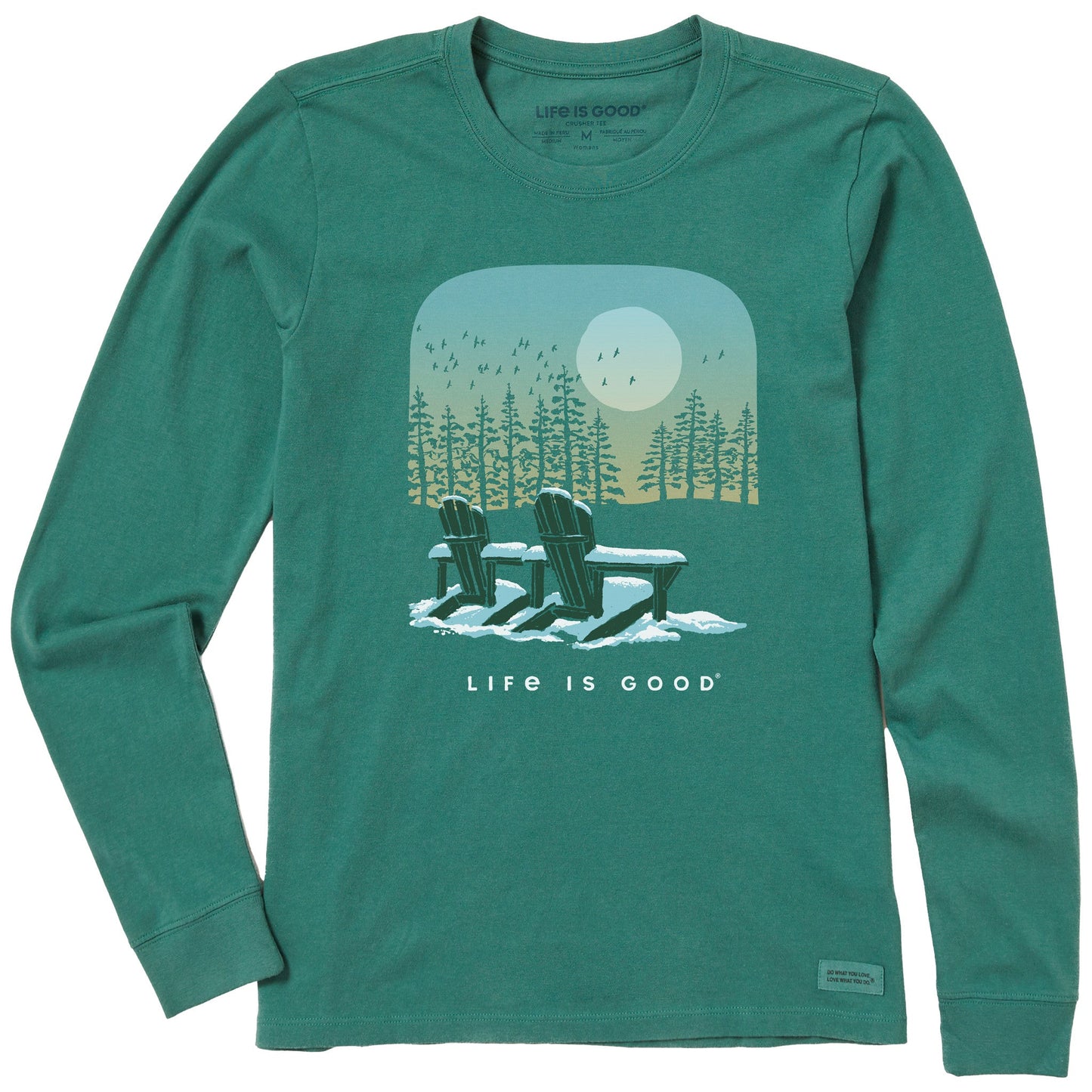 Women's Snow Day Adirondacks Long Sleeve Crusher Tee