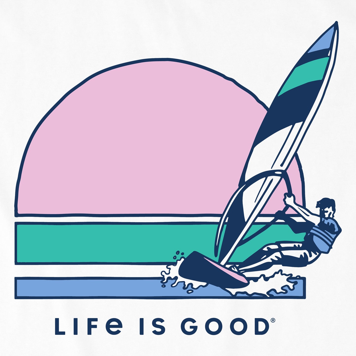 Women's Windsurfer Short Sleeve Crusher Tee