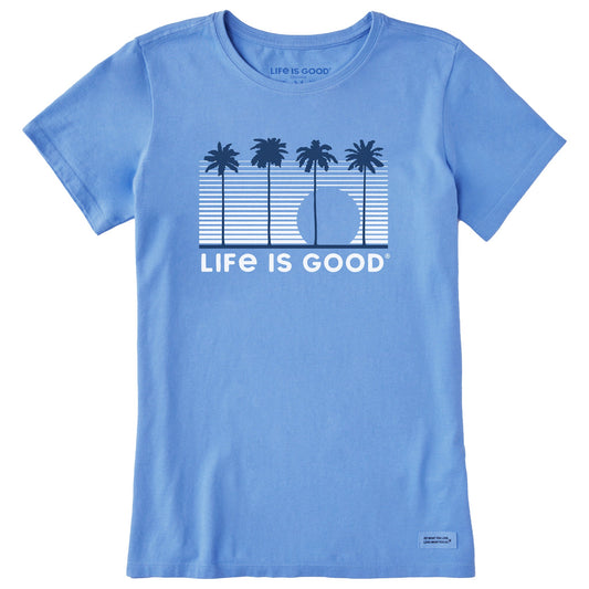 Women's Four Palms Short Sleeve Crusher Tee