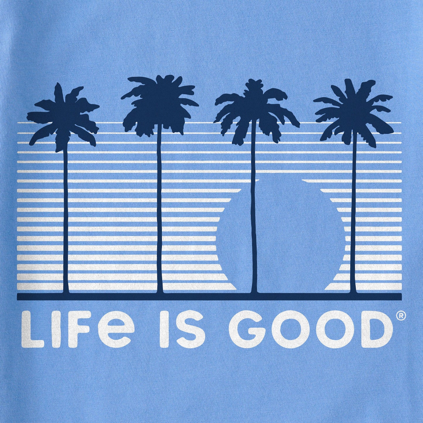 Women's Four Palms Short Sleeve Crusher Tee