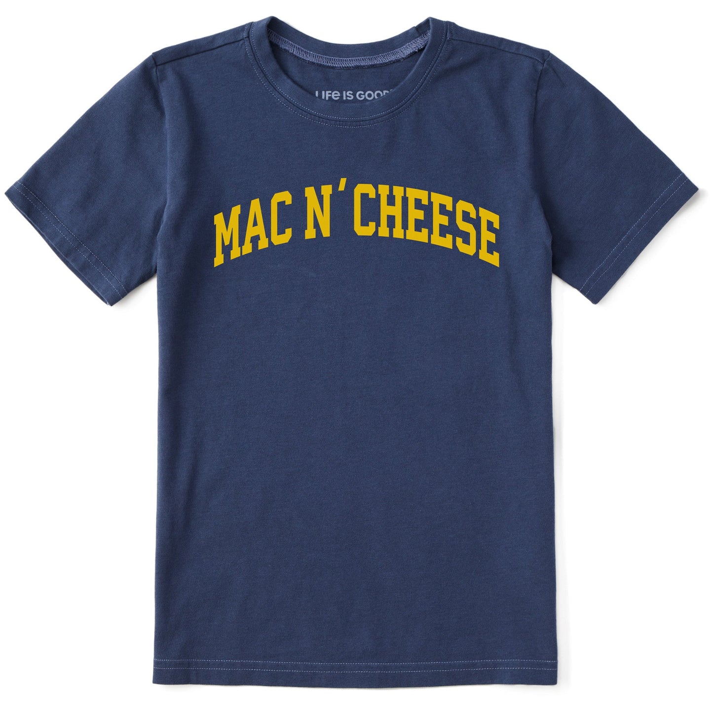 Kids Mac N' Cheese Arch Short Sleeve Crusher Tee