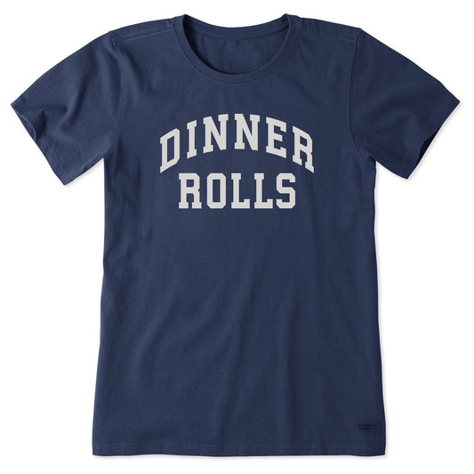 Women's Dinner Rolls Arch Short Sleeve Crusher Tee