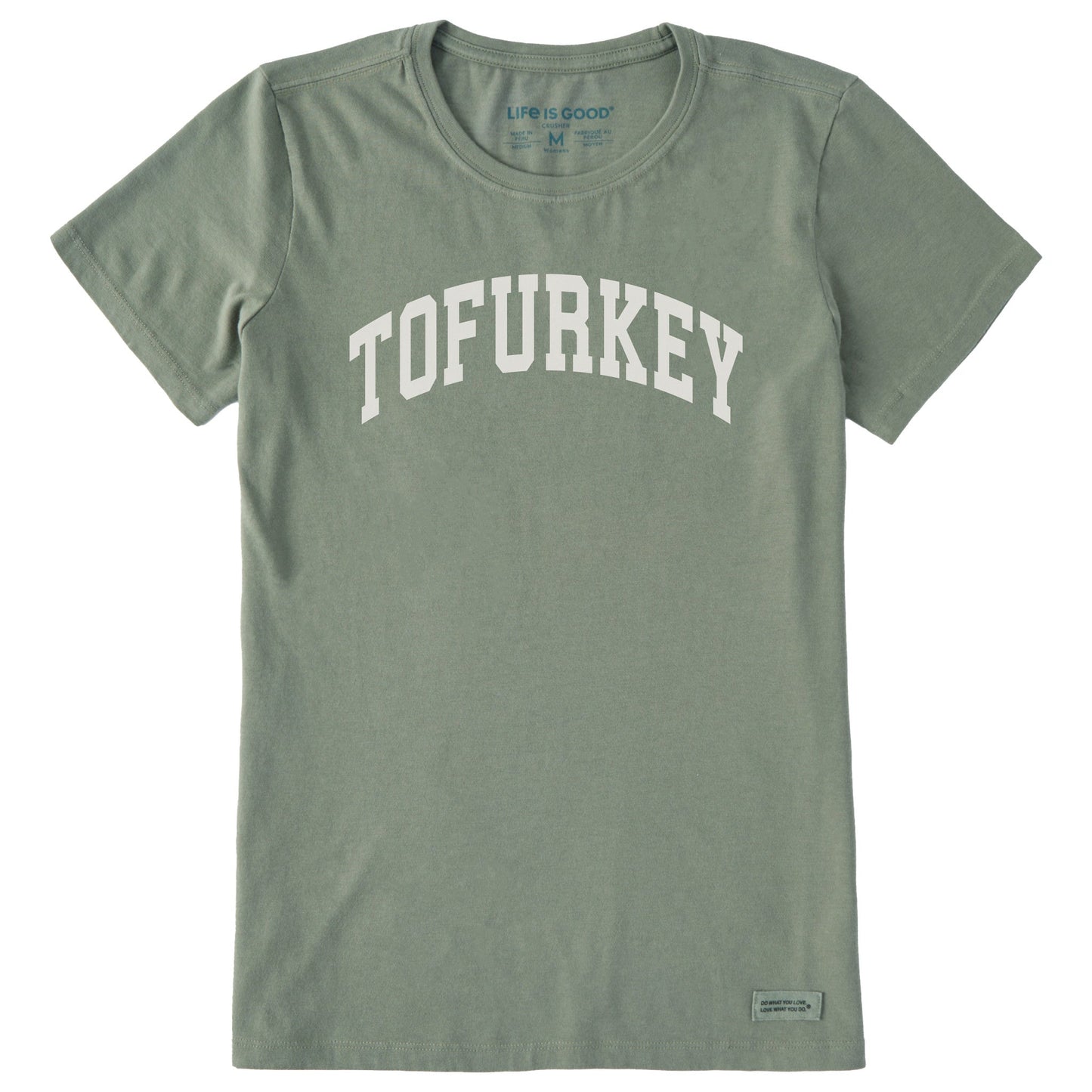 Women's Tofurkey Arch Short Sleeve Crusher Tee