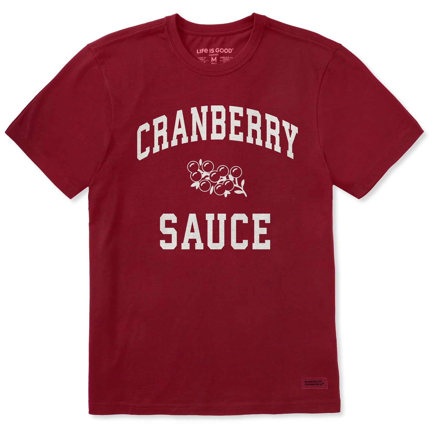 Men's Cranberry Sauce Arch Short Sleeve Crusher Tee
