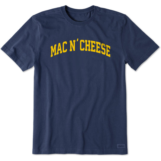 Men's Mac N' Cheese Arch Short Sleeve Crusher Tee