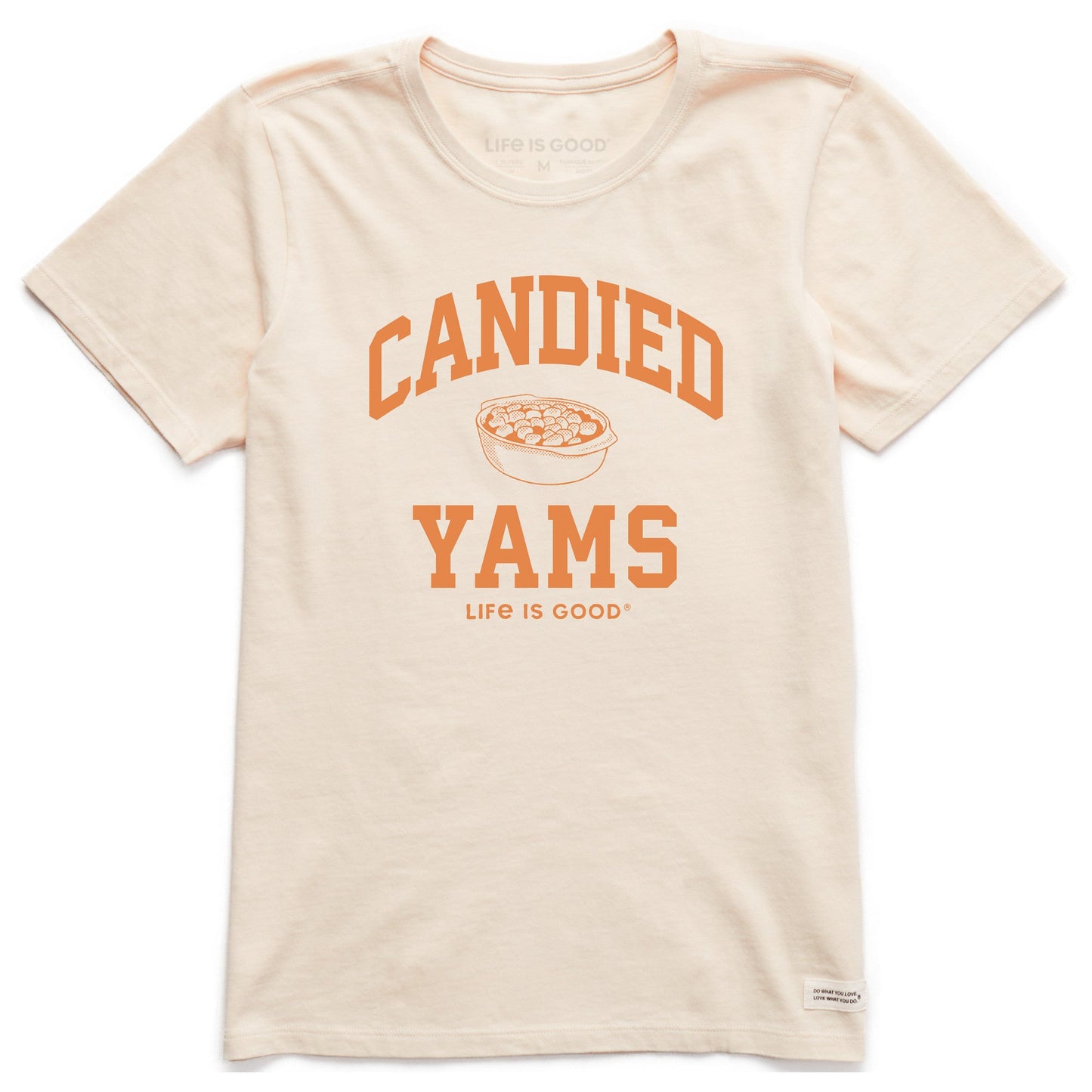 Women's Candied Yams Arch Short Sleeve Crusher Tee