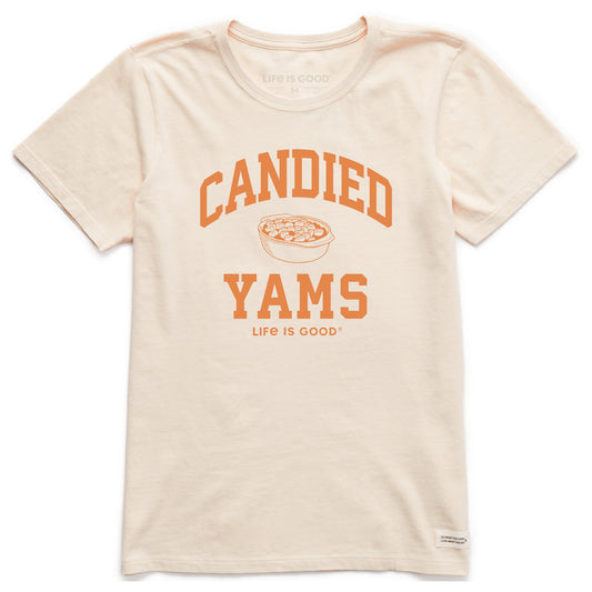 Women's Candied Yams Arch Short Sleeve Crusher Tee