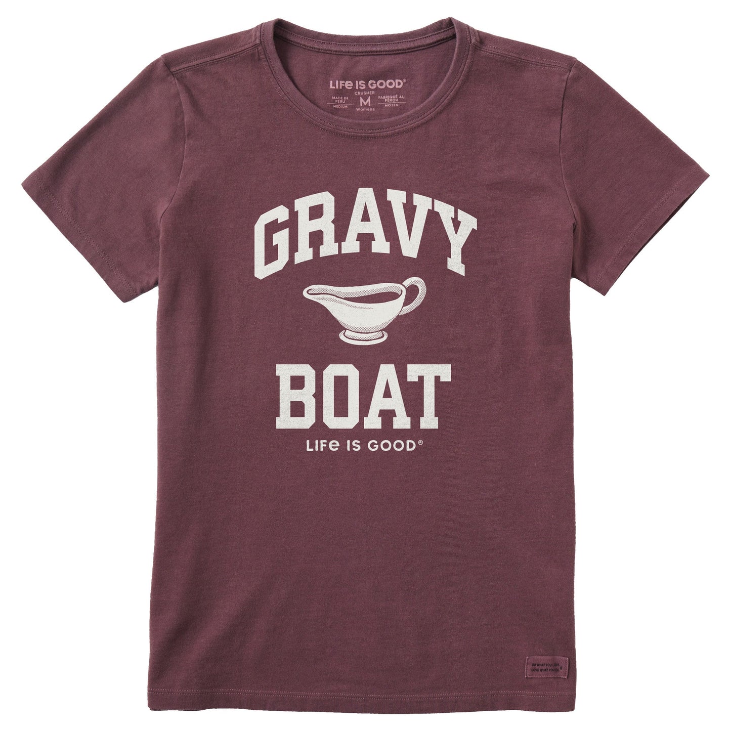 Women's Gravy Boat Arch Short Sleeve Crusher Tee