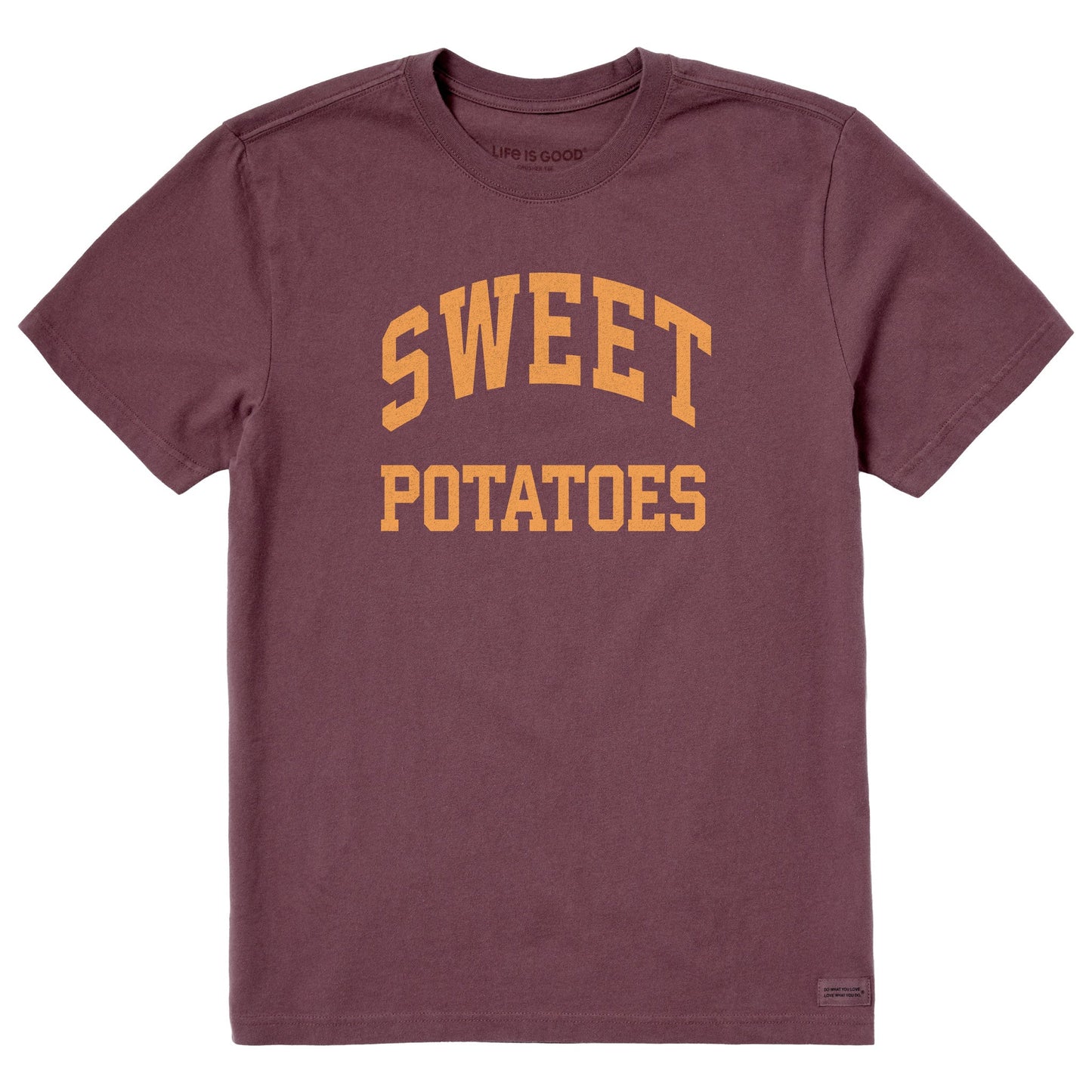 Men's Sweet Potatoes Arch Short Sleeve Crusher Tee