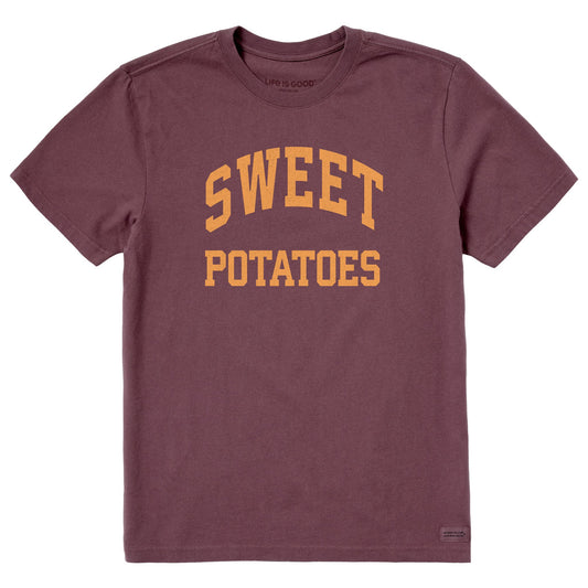 Men's Sweet Potatoes Arch Short Sleeve Crusher Tee