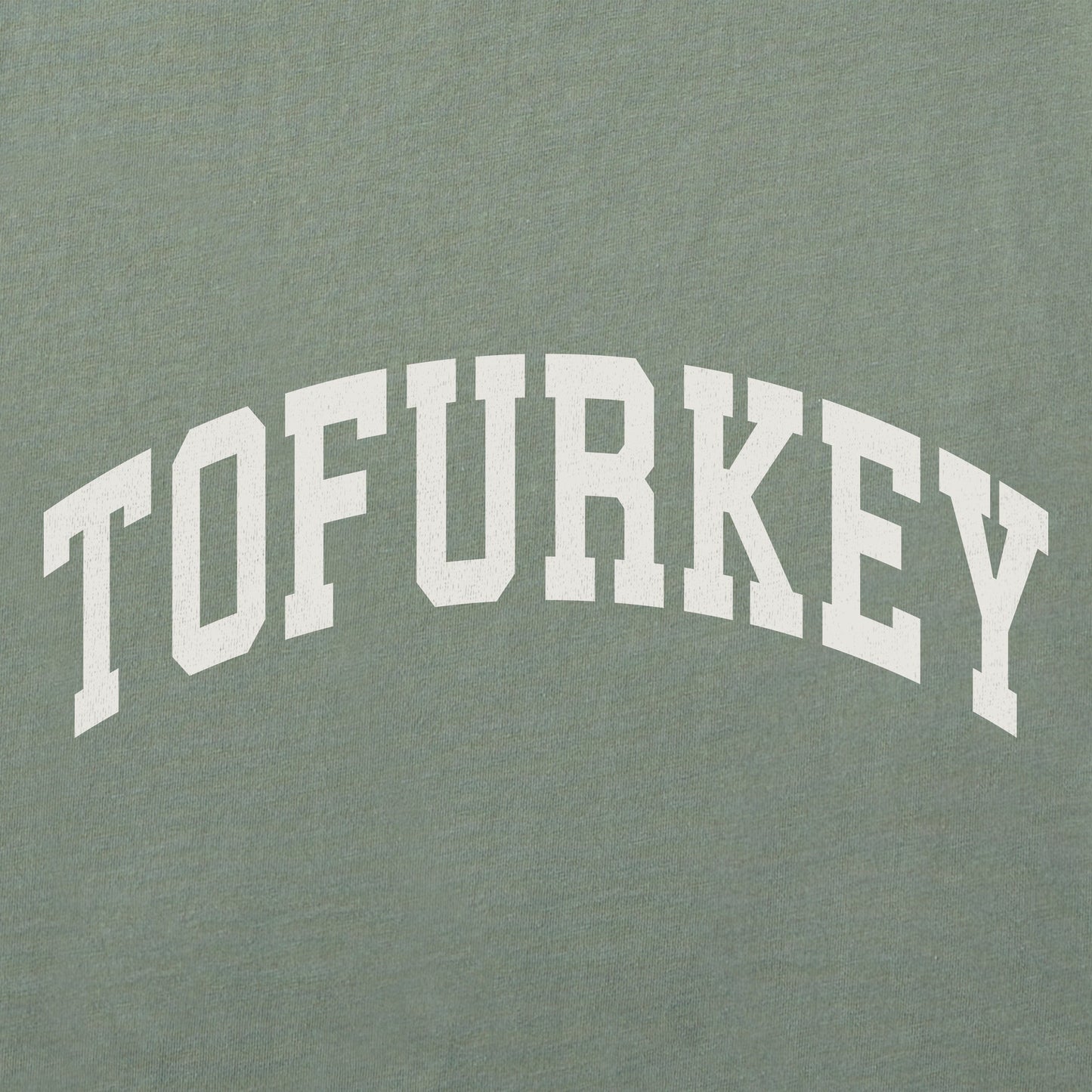 Men's Tofurkey Arch Short Sleeve Crusher Tee