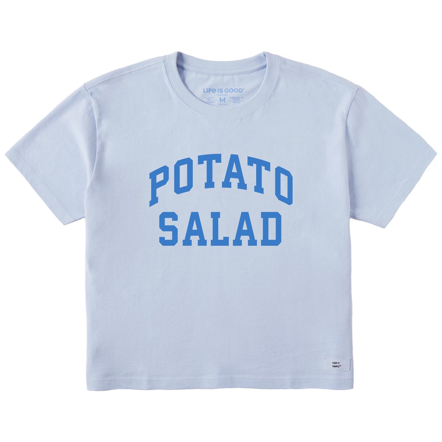 Women's Potato Salad Arch Short Sleeve Crusher Boxy Tee
